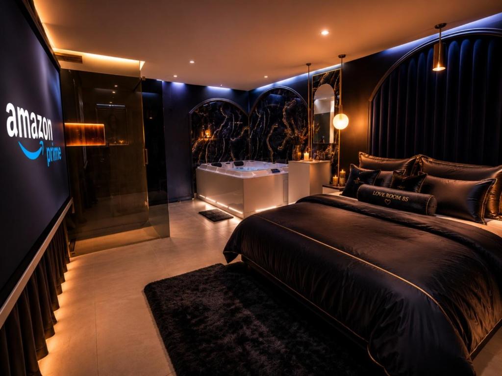 Love Room 85 avec Jacuzzi & Terrasse Privé