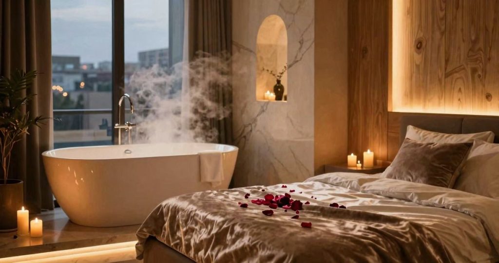 Love room Belgique: équipements, jacuzzi privatif, prix, adresses et conseils