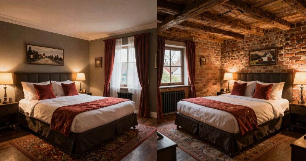 Love room ou chambre d'hôtes : que choisir pour une nuit à deux