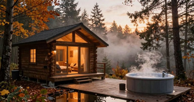 Octobre en Ardenne : brume, couleurs et bains nordiques à deux