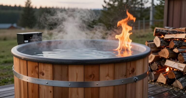 Bain nordique chauffé au bois : combien de temps prévoir ?