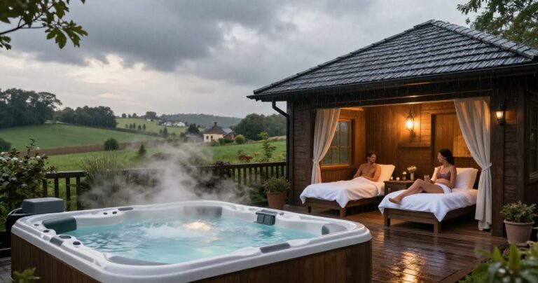 Météo belge et spa extérieur : les critères à vérifier avant de réserver