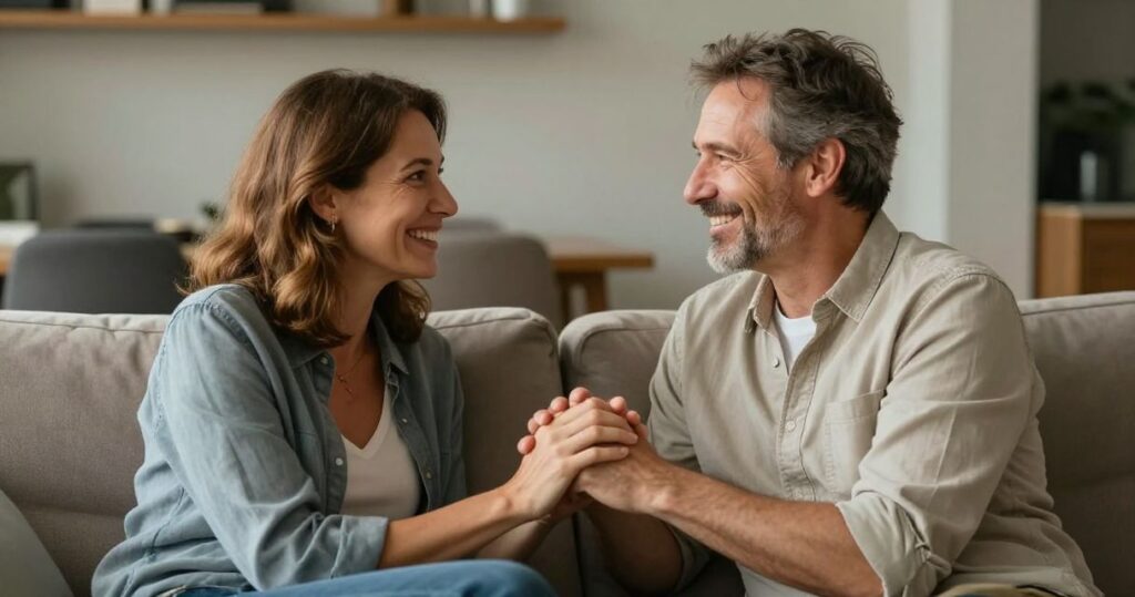Se retrouver en couple après des années de vie commune